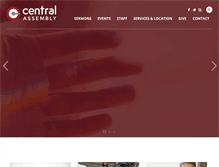 Tablet Screenshot of centralag.org